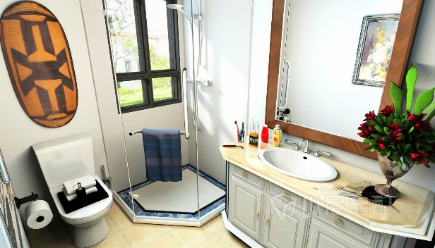 88.55㎡/两室两厅一卫/新古典