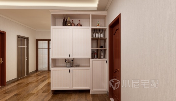 126㎡/两室一厅两卫/欧式