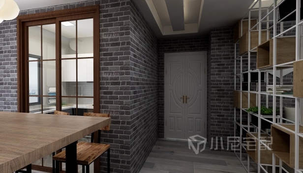 87㎡/两室两厅一卫/欧式