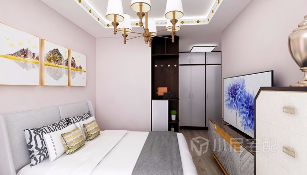 86.369㎡/两室一厅两卫/地中海