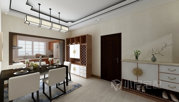 72.64㎡/两室两厅一卫/中式