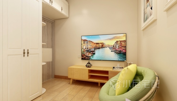 41.6㎡/两室一厅两卫/田园