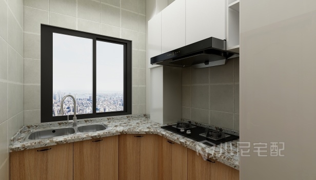 133㎡/三室一厅一卫/美式