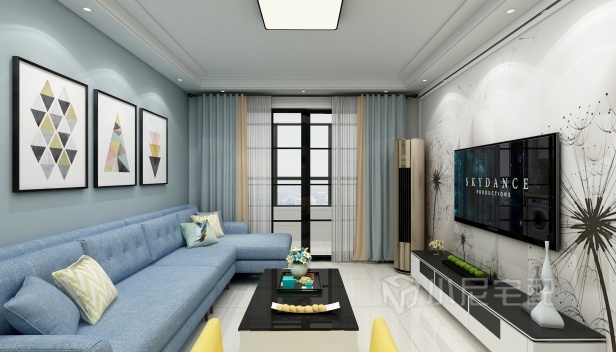 120㎡/三室两厅一卫/现代