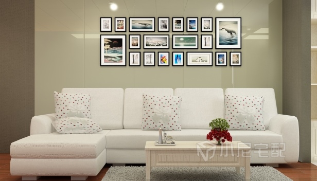 120㎡/三室一厅一卫/欧式