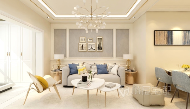 86㎡/两室两厅一卫/现代