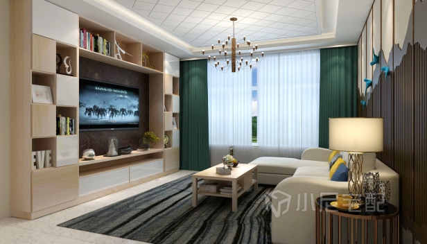 112㎡/三室两厅一卫/现代