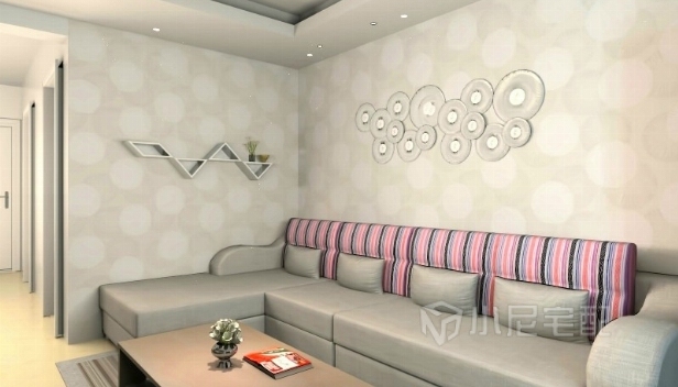 70㎡/两室两厅一卫/现代