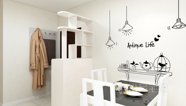 108㎡/三室两厅一卫/简约