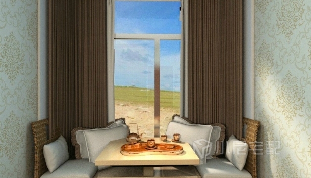 133㎡/三室两厅两卫/中式