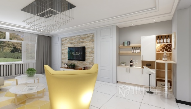 120㎡/三室两厅一卫/现代