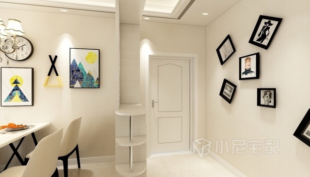 96㎡/两室两厅一卫/混搭