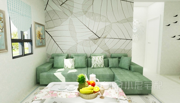 130㎡/三室两厅两卫/田园