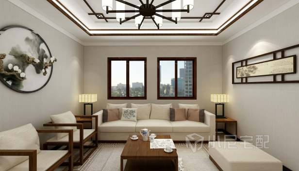 89㎡/三室两厅一卫/中式