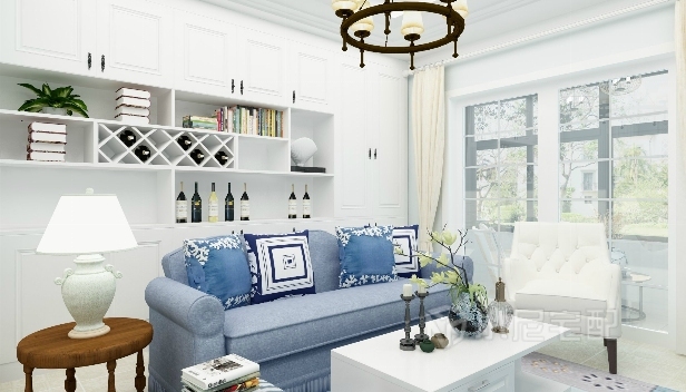 120㎡/三室一厅一卫/地中海