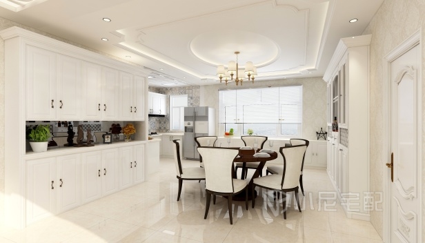 140㎡/三室两厅一卫/欧式