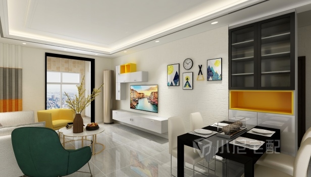 130㎡/三室两厅两卫/混搭