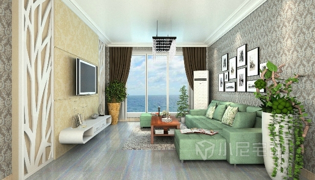 94㎡/两室两厅一卫/现代