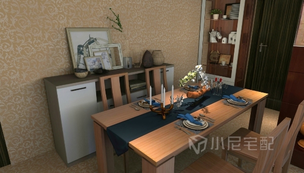 92.64㎡/三室两厅一卫/中式