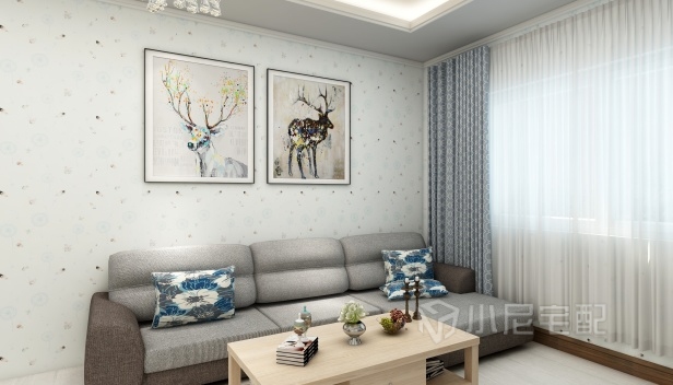 69㎡/两室一厅一卫/现代