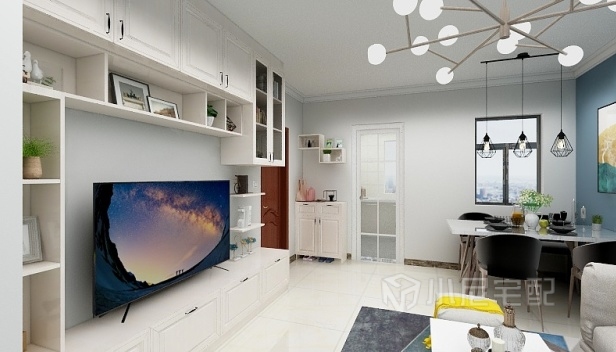 66㎡/两室两厅一卫/简约