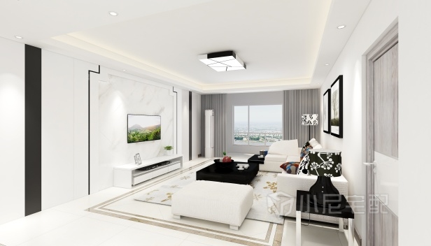 118㎡/三室两厅一卫/现代